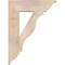 Ekena Millwork Funston Traditional Smooth Bracket, Douglas Fir, 5 1/2"W x 24"D x 32"H BKT06X24X32FST01SDF - alternate 4